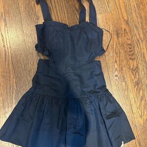 Rebecca Taylor Navy Mini Dress